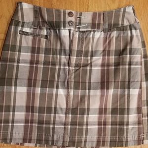 Women's Skort Tan Green Size 4